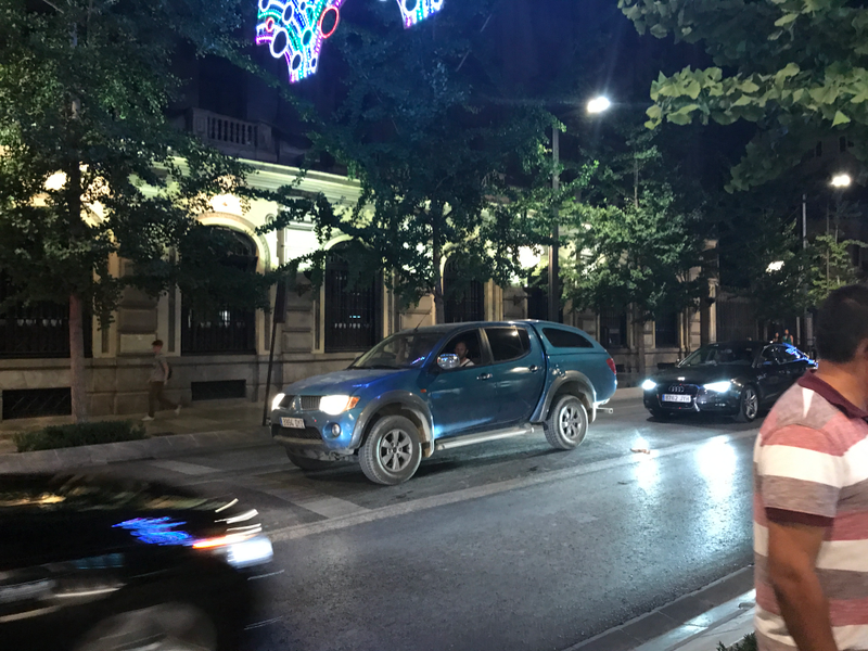 Mitsubishi L200, the only pickup I’ve seen here.